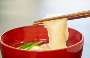 モッツアレラチーズの京風味噌汁