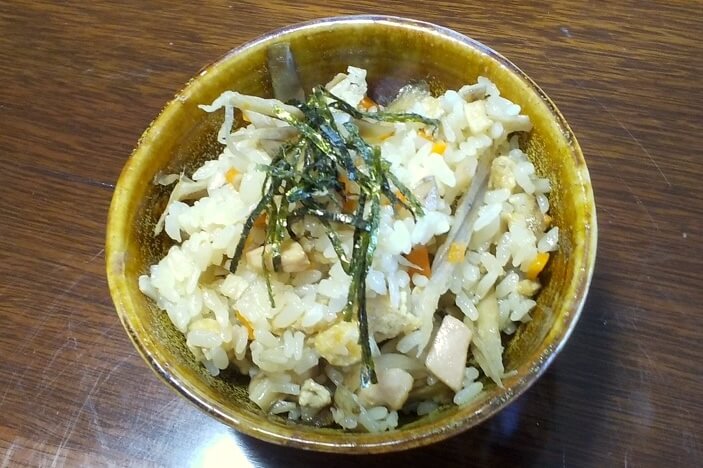 あさイチのかしわ飯を作ってみました！